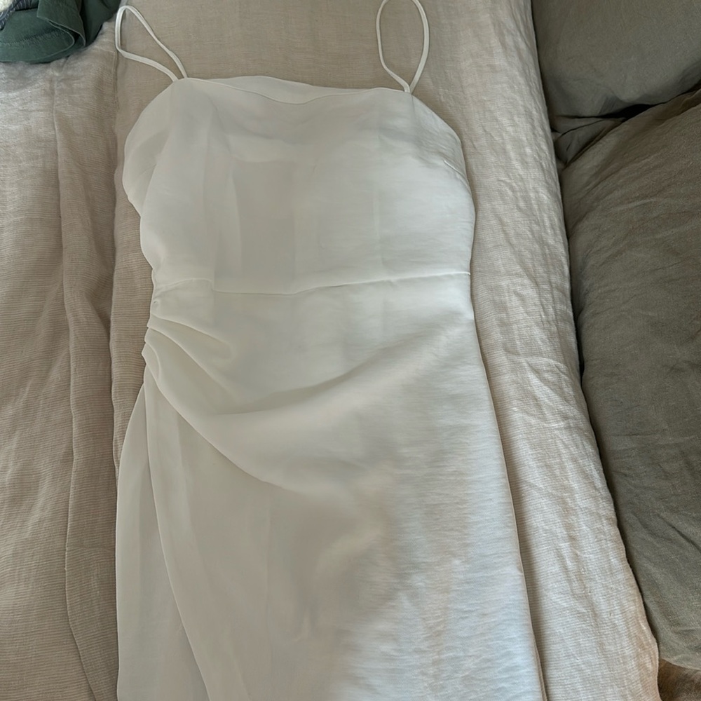 White Zara Mini Dress